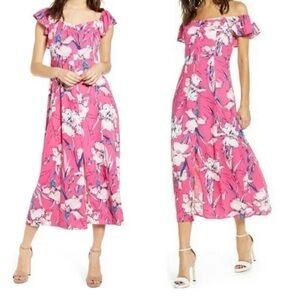 New Leith Floral Sweetheart Maxi Dress